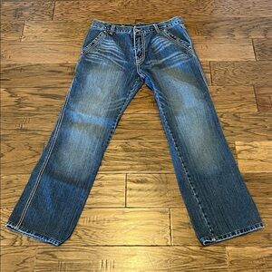 Ya Ge Lai Jeans Straight Leg Trouser Size 32